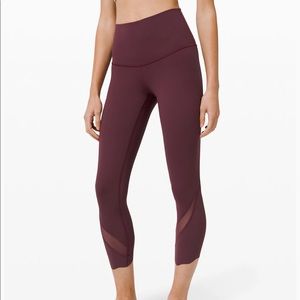 Lululemon Wunder Under Crop High-Rise Scallop